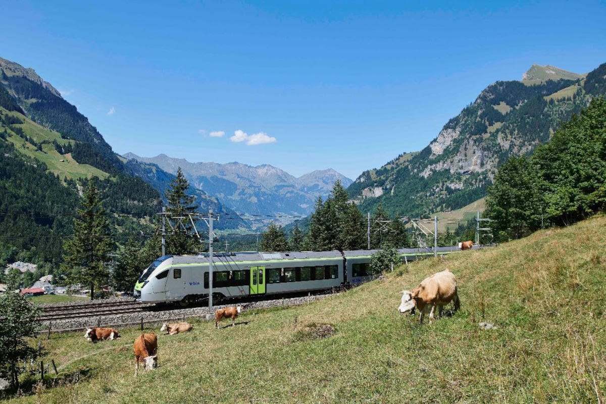 Trenino Verde delle Alpi PROVA LELIA Trenino Verde da Domodossola a Berna attraverso le Alpi un saliscendi di emozioni tra arte e natura